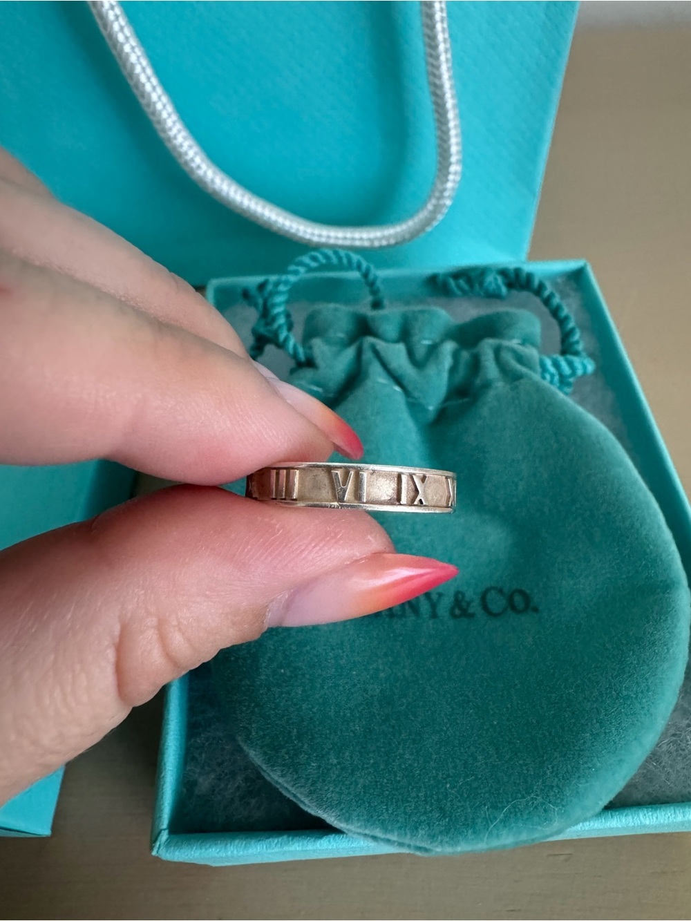 TIFFANY&Co. Tiffany Atlas
Narrow Ring, silver